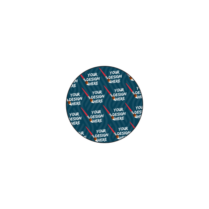 Custom Plastic 1.2" Small Circle Cards