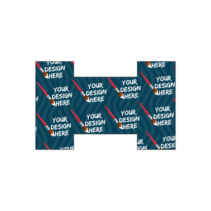 Custom Plastic 3.375" x 2.125" I Shape Cards