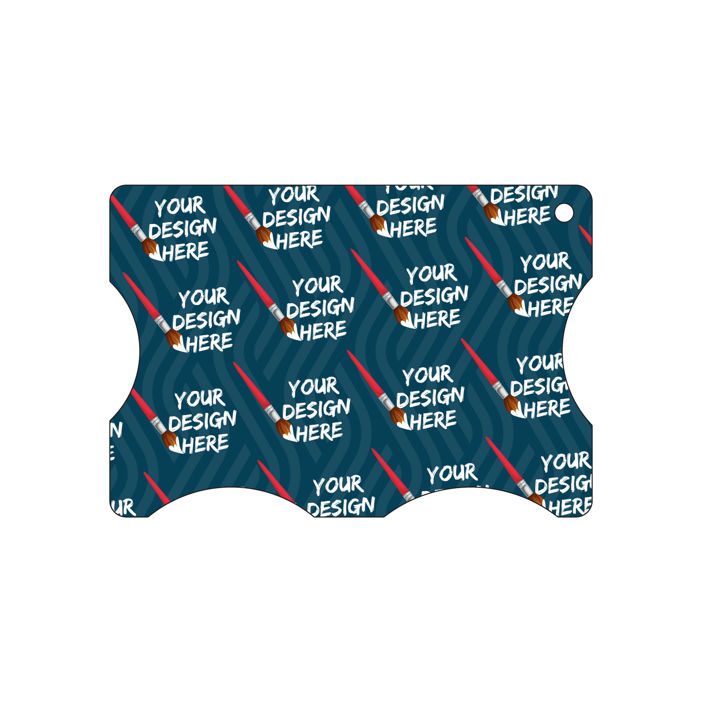Custom Plastic 4" x 2.75" Measurement Tool Tags