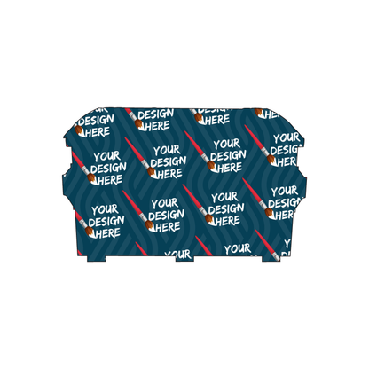 Custom Plastic 3.375" x 2.125" Dumpster Shape Cards