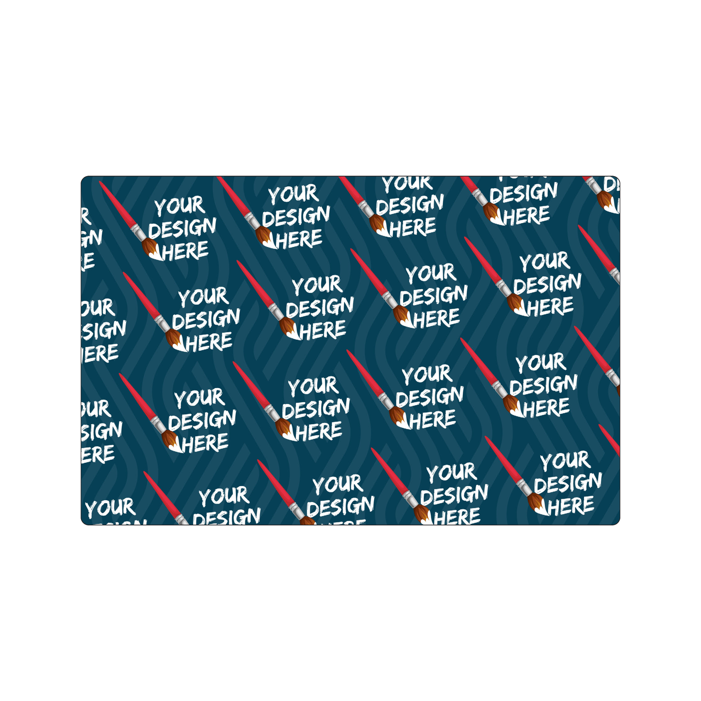 Custom Plastic 5.5" x 8.5" Rectangle Menus