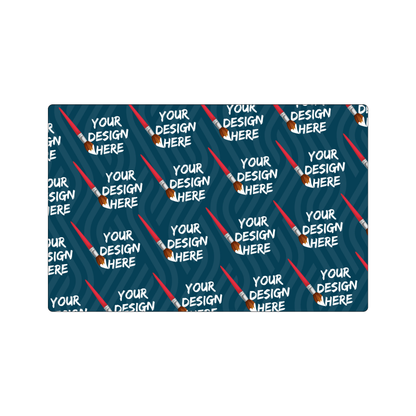Custom Plastic 5.5" x 8.5" Rectangle Menus