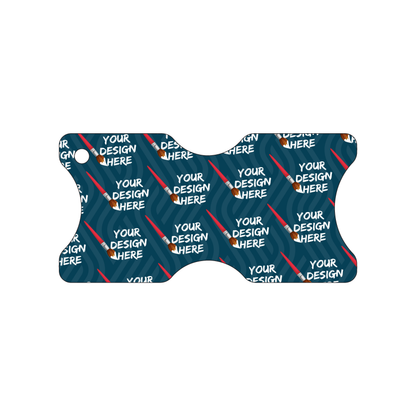Custom Plastic 5" x 2.5" Measurement Tool Tags