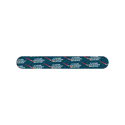 Custom Plastic 6" x .8" Long & Narrow Cards