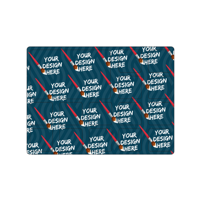 Custom Plastic Punch-Out Card and 14 Tab Sheet