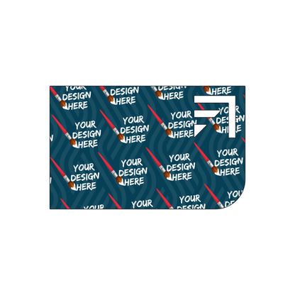 Custom Plastic 3.375" x 2.125" Cards with Punch-Out Corner Slots