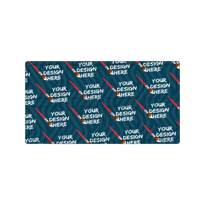 Custom Plastic 8 Punch-Out Square Sheet Combo