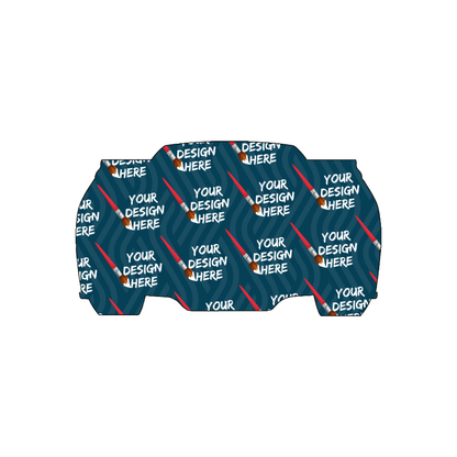 Custom Plastic 3.5" x 2" Car Front View Cards