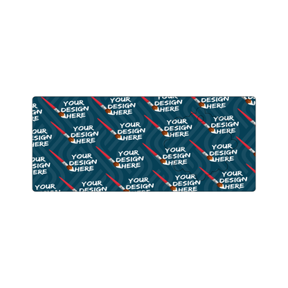 Custom Plastic 9.125" x 3.875" Cards with Snowflake Punch-Out Tags