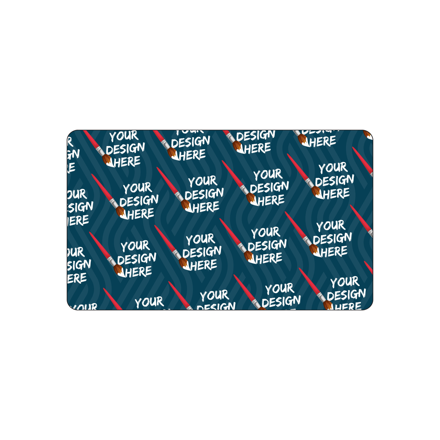 Custom Plastic 4.25" x 2.5" Rounded Cards