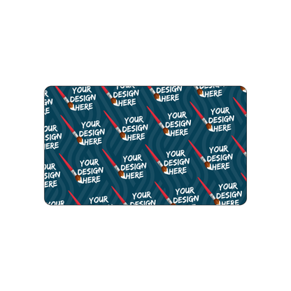 Custom Plastic 4.25" x 2.5" Rounded Cards