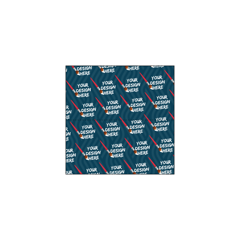 Custom  4" x 4" Foldable Card Holder