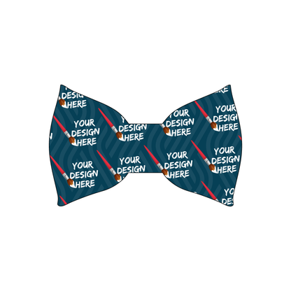 Custom Plastic 3.375" x 2.125" Bow Tie Shape Cards