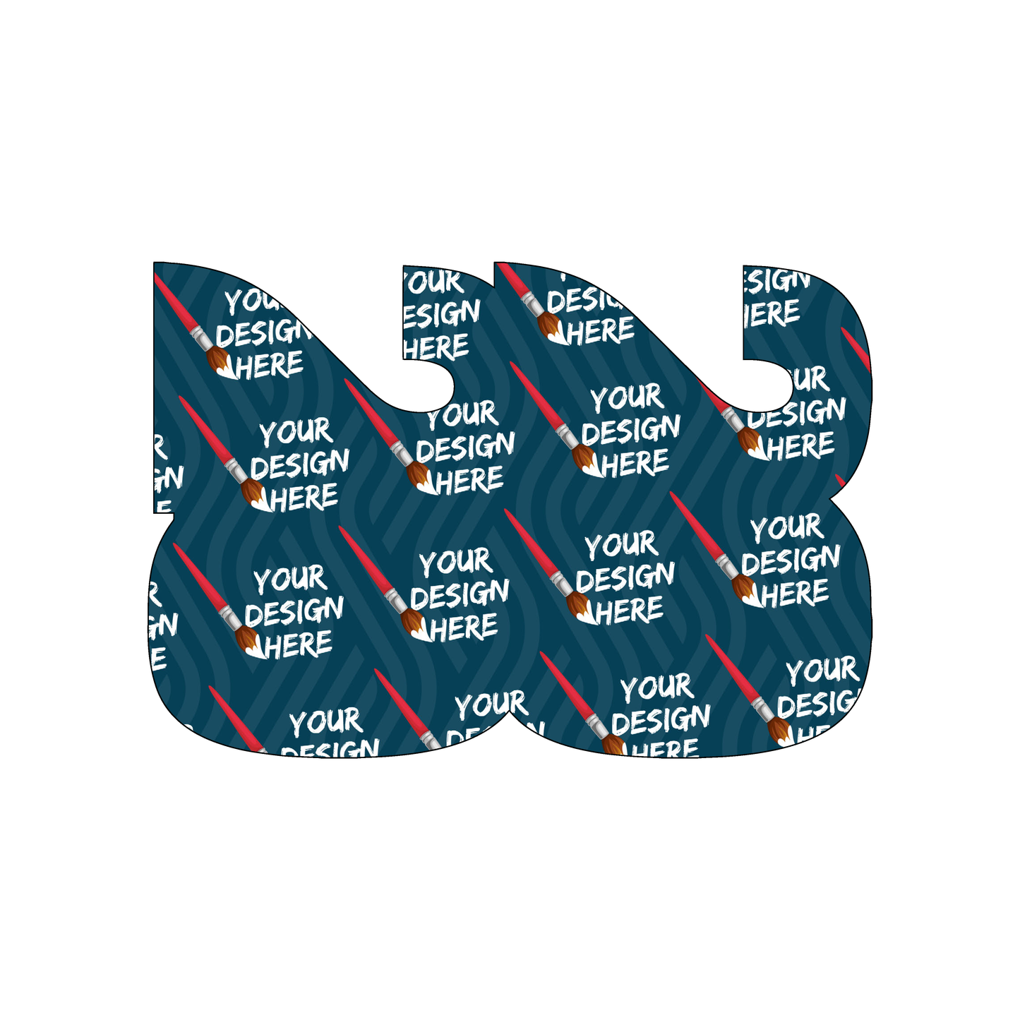 Custom Plastic 3.25" x 4.25" 2020 Shape Cards