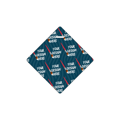 Custom Plastic 3.5" x 3.5" Diagonal Slot Luggage Tags