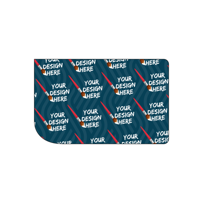 Custom Plastic 3.375" x 2.125" Curved Corner Cards