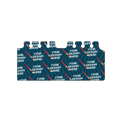 Custom Plastic 2.25" x 5.05" Rolodex Cards