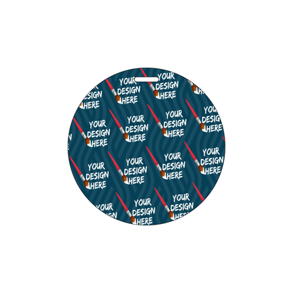 Custom Plastic 4" Circle Badges