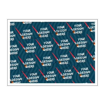 Custom Plastic 3.25" x 2.125" Parrot Shape Punch-Out Cards
