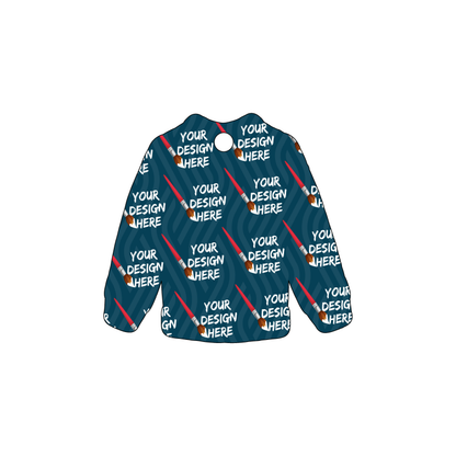 Custom Plastic 3.25" x 3" Sweater Shape Tags