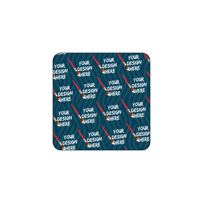 Custom Plastic 2.5" x 2.5" Rounded Square Cards