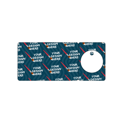 Custom Plastic Cards with Breakaway Punch-Out Circle Key Tag Combo