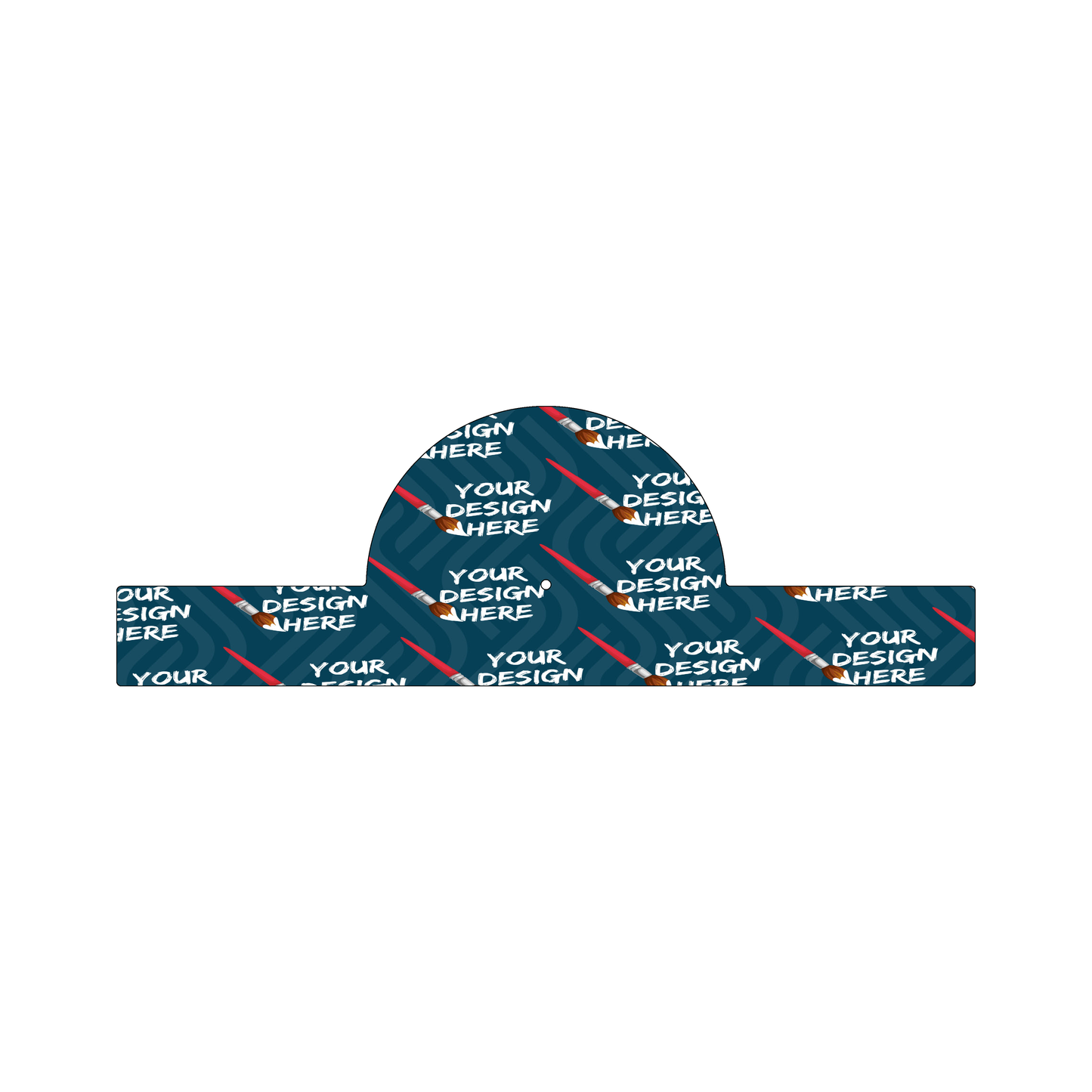 Custom Plastic 10.75" x 3.5" Ruler & Protractor Cards