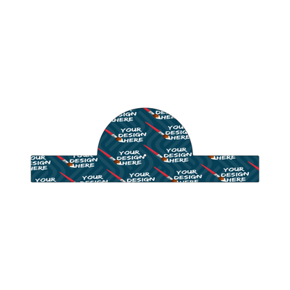 Custom Plastic 10.75" x 3.5" Ruler & Protractor Cards