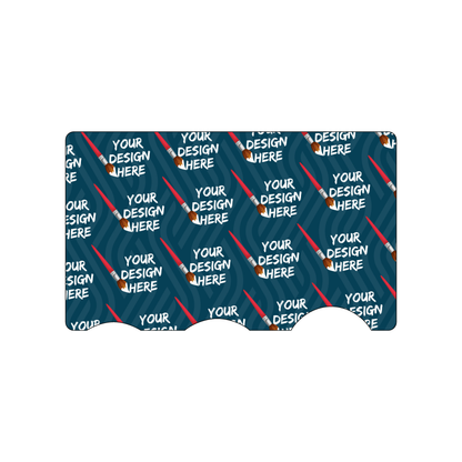 Custom Plastic 3" x 5" Rounded Measurement Cards