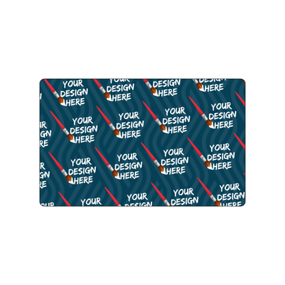 Custom Plastic 5.25" x 3.25" Slight Rounded Invitations