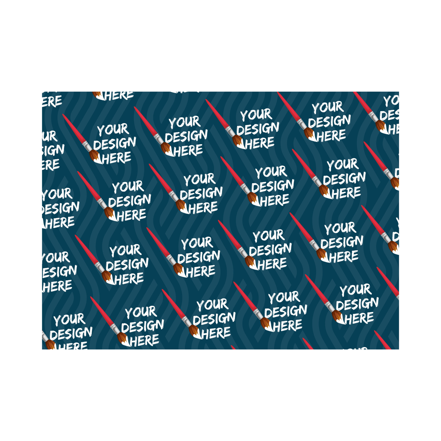 Custom Plastic 8.5" x 11" Letterhead Size Signage