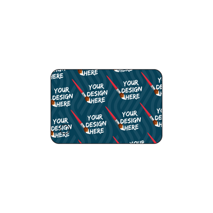 Custom Plastic 1.5" x 1" Small Key Tags