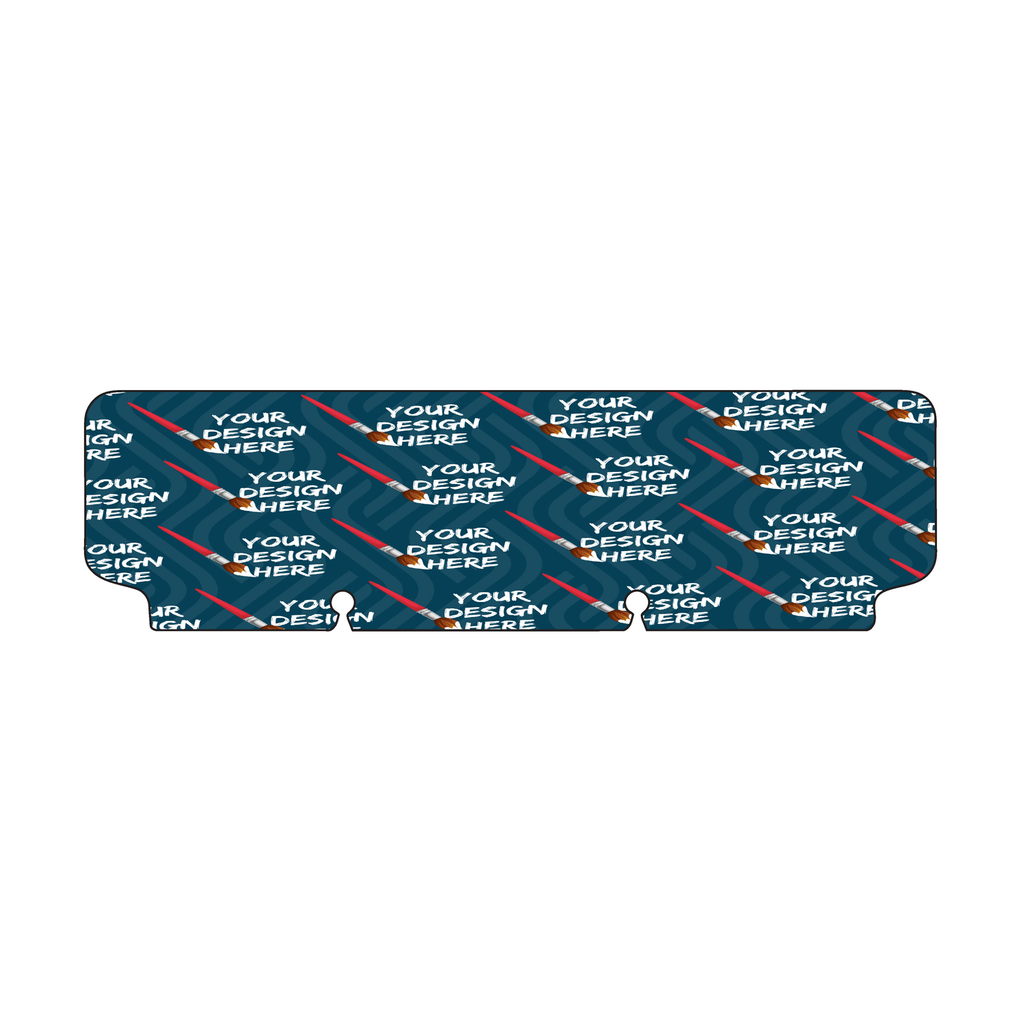 Custom Plastic 2.25" x 8" Planner Bookmark