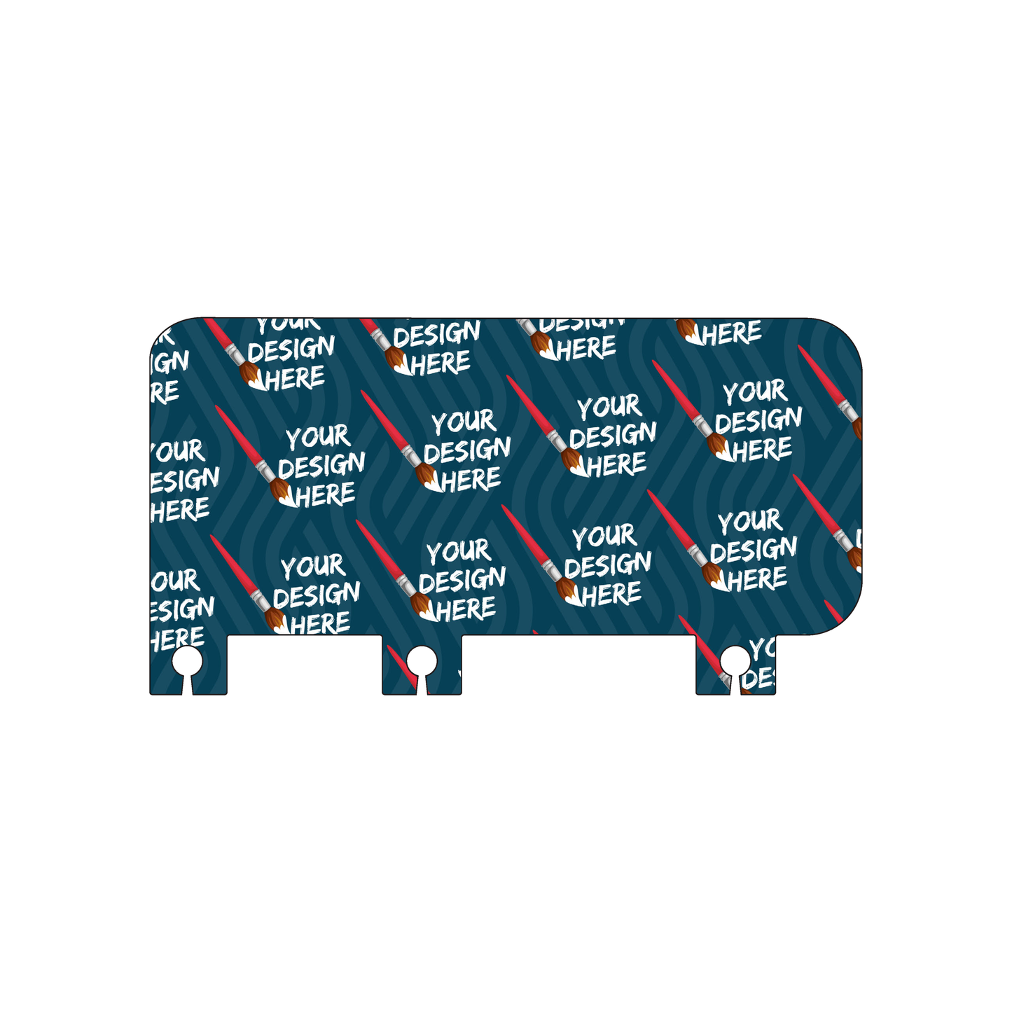 Custom Plastic 2.38" x 4.5" Planner Bookmark