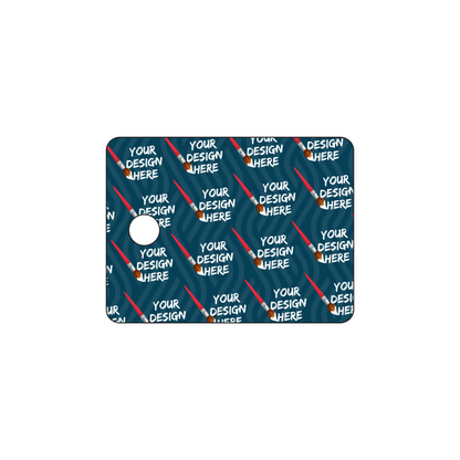 Custom Plastic 2" x 1.5" Key Tags