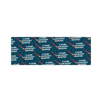 Custom Plastic 10" x 3.5" Wide Ruler