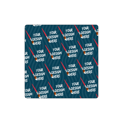 Custom Plastic 8" x 8" Square Signage