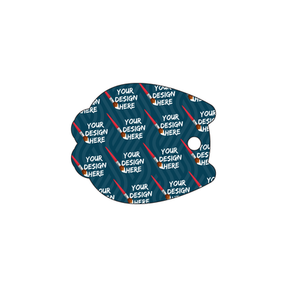 Custom Plastic 2" x 1.67" Owl Shape Key Tags