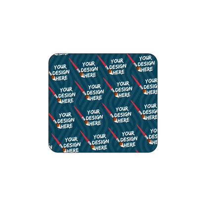 Custom Plastic 2.5" x 2.75" Rounded Rectangle Cards