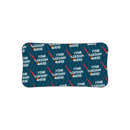 Custom Plastic 3.375" x 1.75" Concave Cards