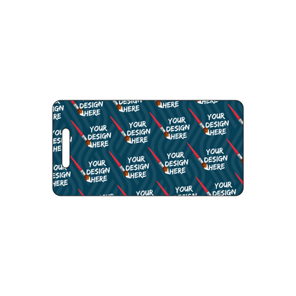 Custom Plastic 3" x 1.5" Luggage Tags