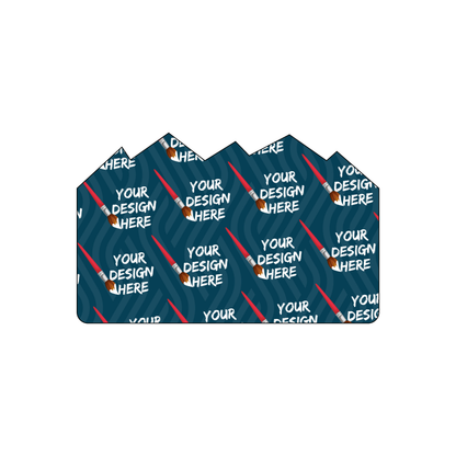 Custom Plastic 3.375" x 2.125" Mountain Range Cards