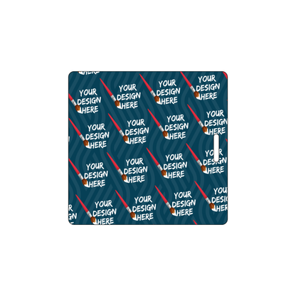 Custom Plastic 3.37" x 3.5" Badges