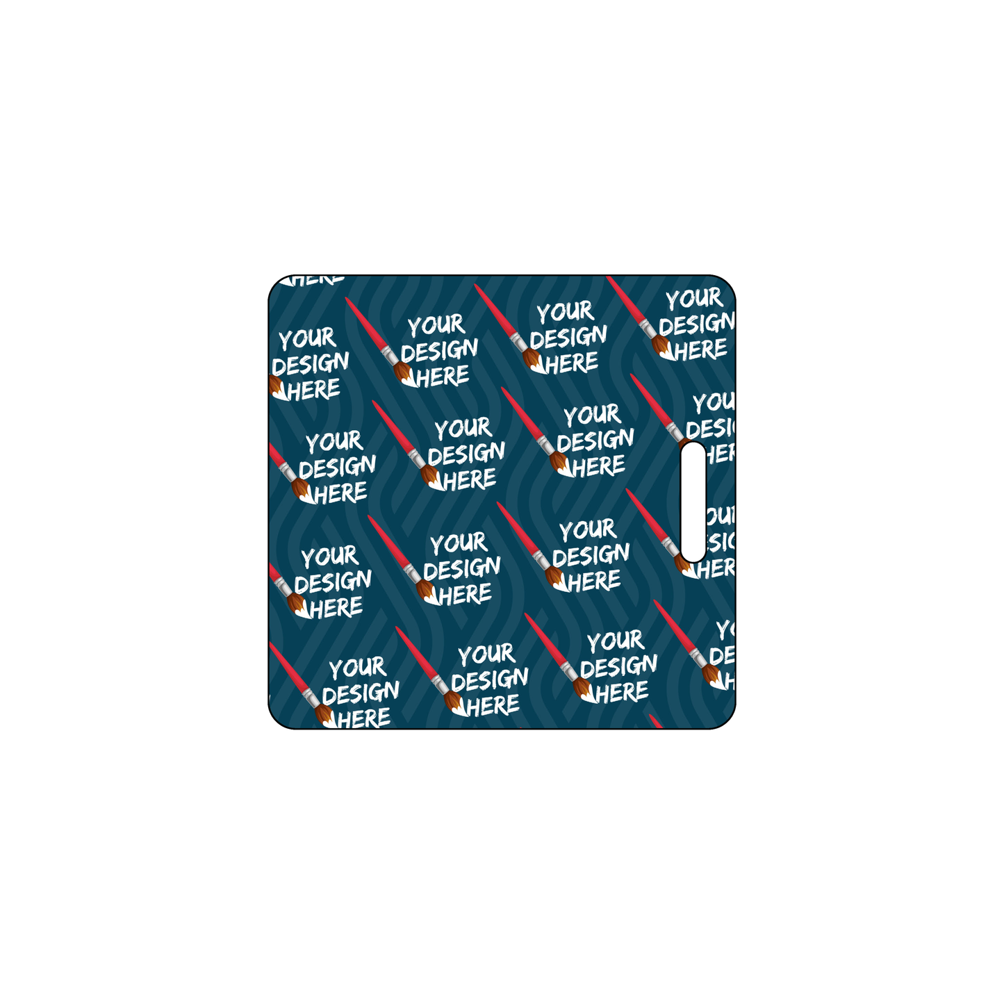 Custom Plastic 2.0625" x 2.125" Small Badges