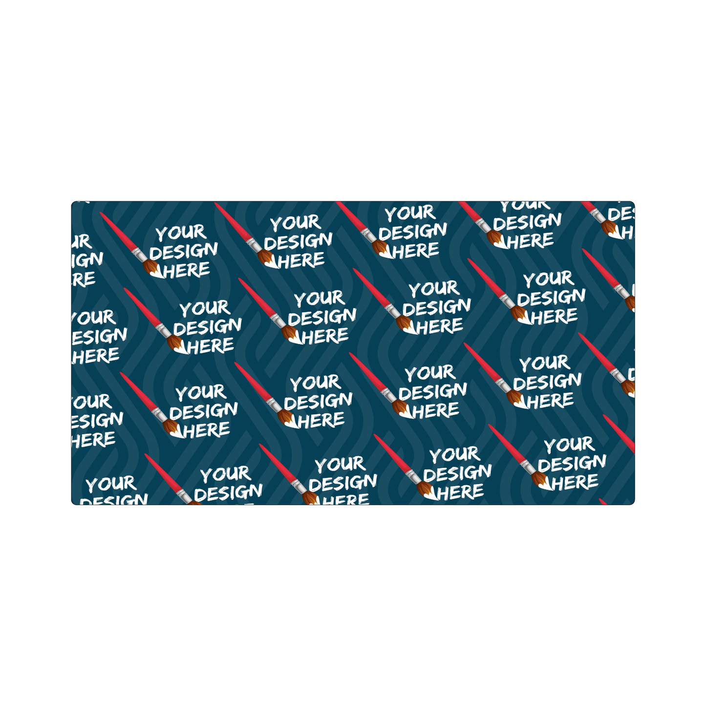 Custom Plastic 7" x 13" Menu