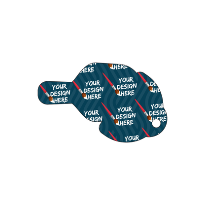 Custom Plastic 1.7" x 2.67" Bottle Shape Key Tags