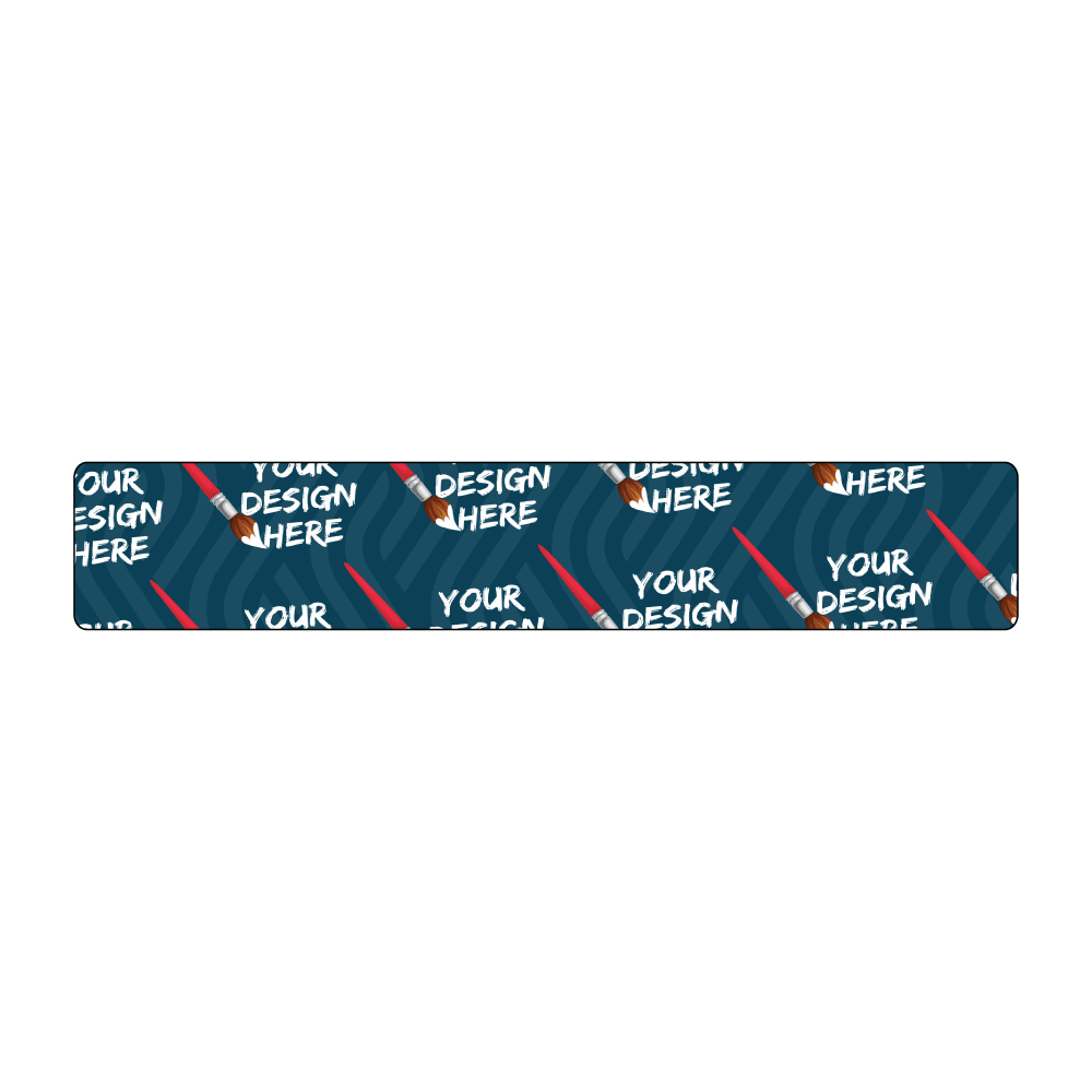 Custom Plastic 12" x 2.125" Ruler