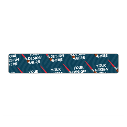 Custom Plastic 12" x 2.125" Ruler