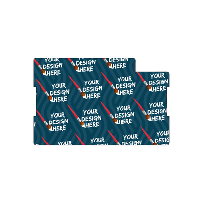 Custom Plastic 3.5" x 2.25" Block Cards