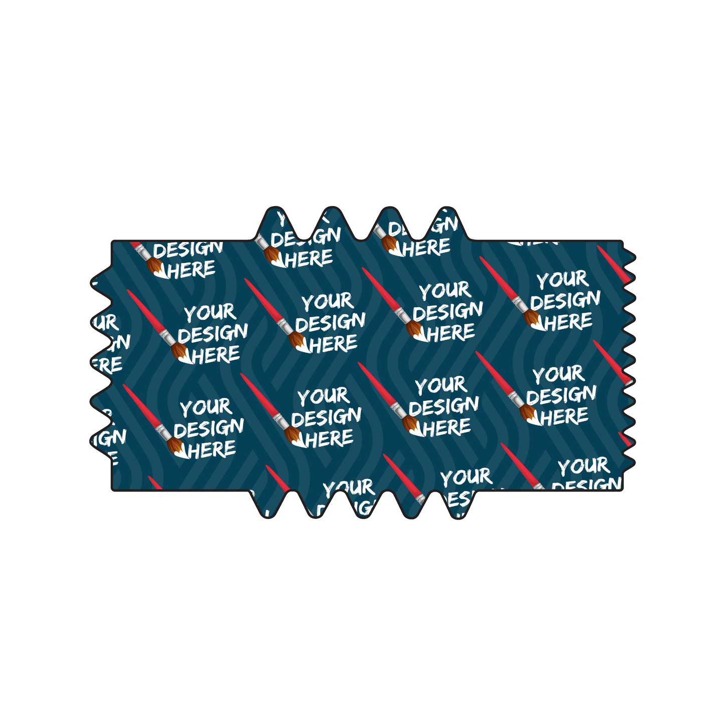 Custom Plastic 3.5" x 2" Measurement Cards